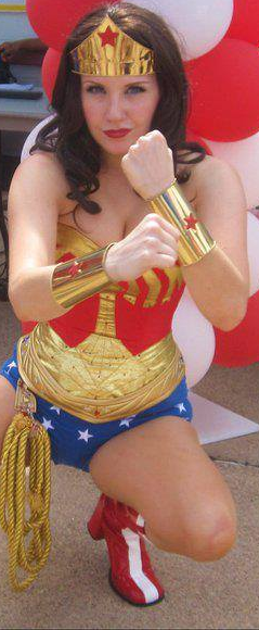 Hire Wonder Woman for a Birthday Party
